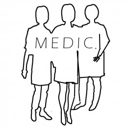 Client comptoir magasin medical