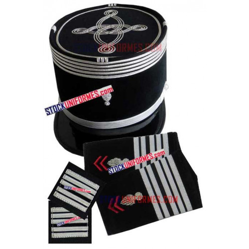 55  Colonel pompier képi galons