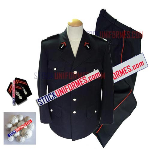 Tenue de sortie cérémonie pompier