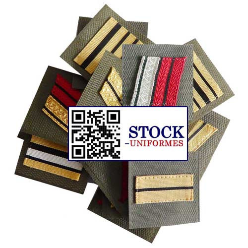 Galons militaires sur velcro