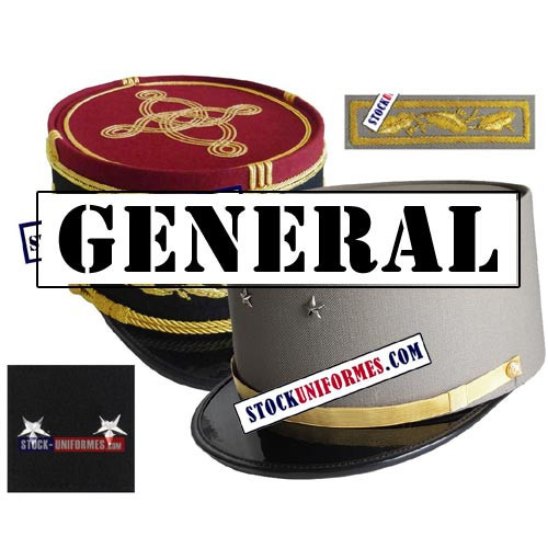 - Général képis et attributs