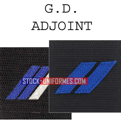 01 - Adjoint de Gendarme képi et galons